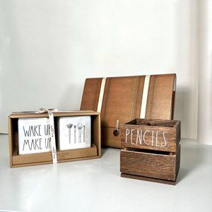 Office Reboot Stationary | Binder, Pencil Holder, Ceramic Cup